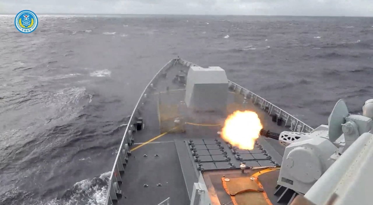 Chinese army stages drills around Taiwan to warn 'external forces' after U.S., Japan tensions