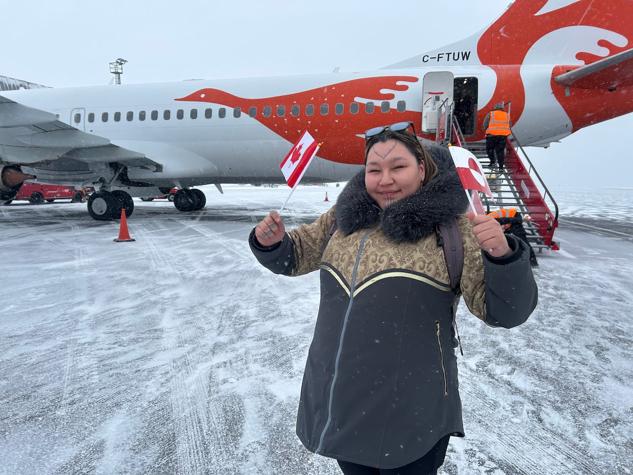 Inuit delegation in Greenland for opening of Canadian consulate has a message for Trump: 'Back off'