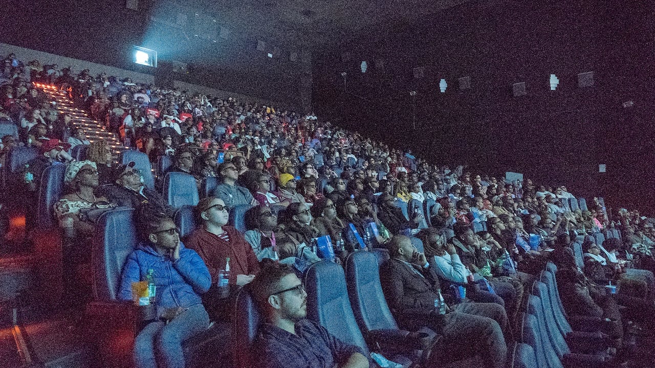 The magic of going to the theatres isnât about the movie. Itâs about watching it with strangers