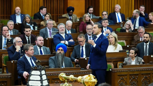 Conservative MPs publicly back Poilievre as leader even after recent stumbles