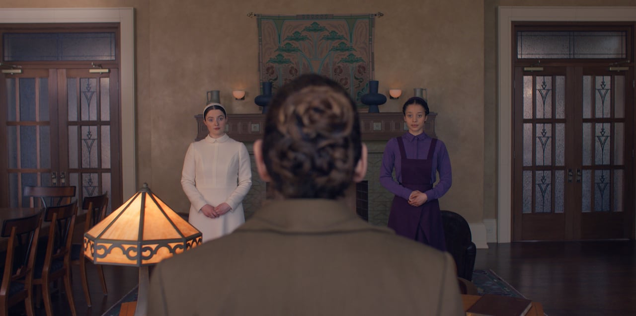 Stars and producers of The Testaments feel the show's message is relevant 'because of Margaret's vision'