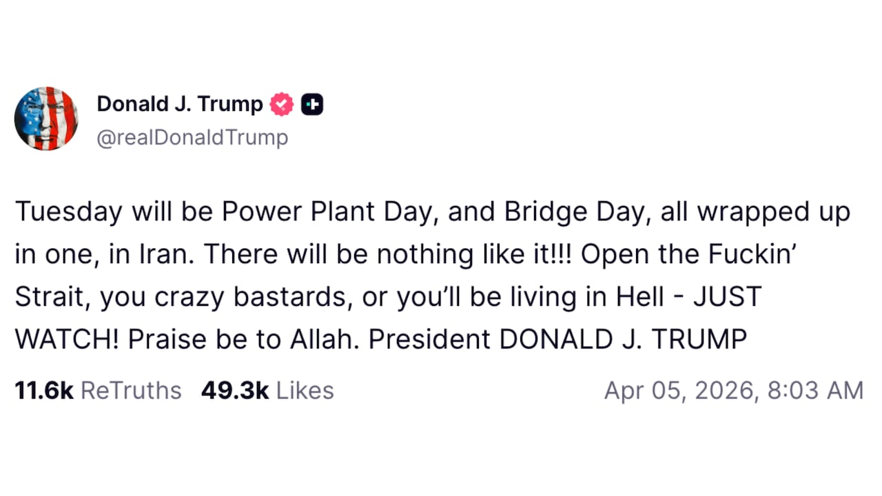 Trump vows 'hell' for Iran in latest threat over reopening Strait of Hormuz