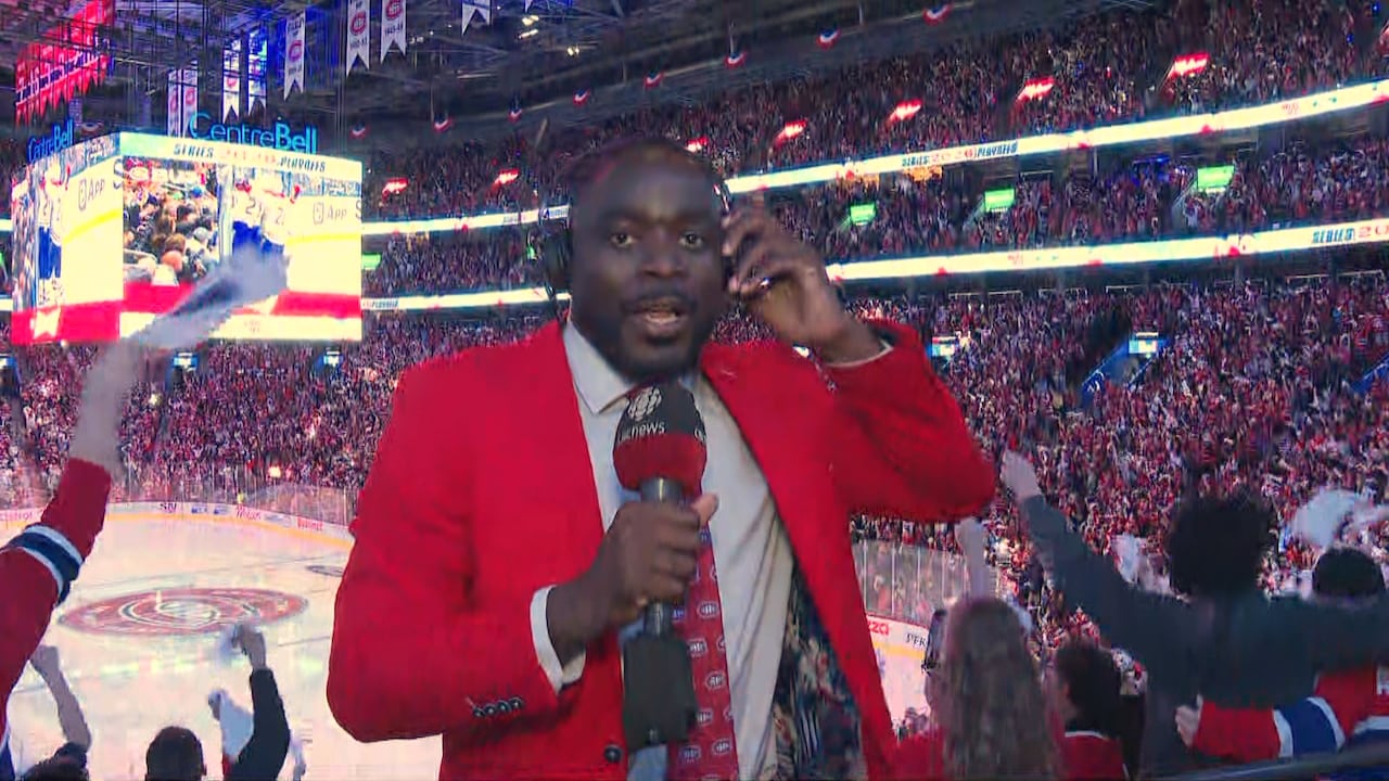 Habs score Game 7 winner while CBC reporter on air
