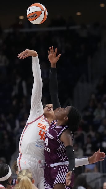 She's gone up against the WNBA's best. Now Toronto Tempo fans get to see Marina Mabrey battle for them