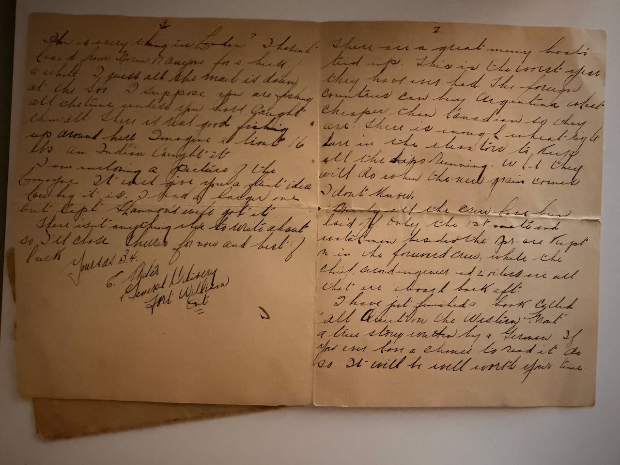 How a 97-year-old letter found in a London, Ont., home reached its author's family