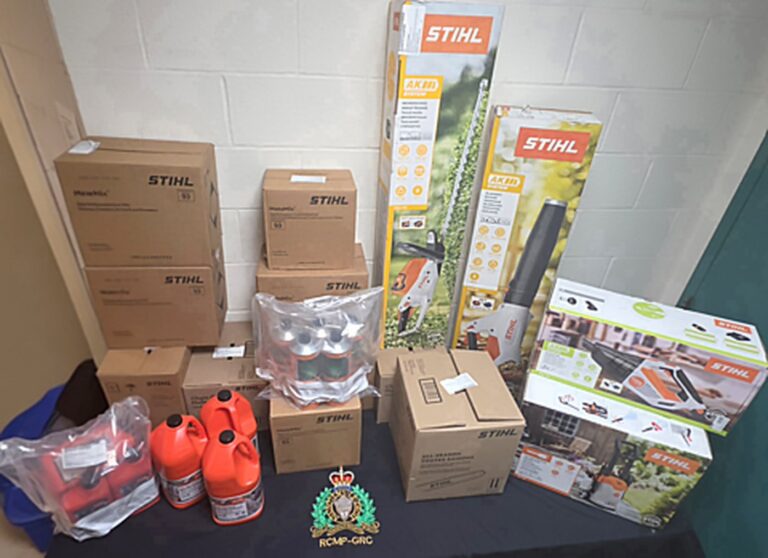 $20K of Stihl products stolen from Ontario business found in N.B., P.E.I., say RCMP