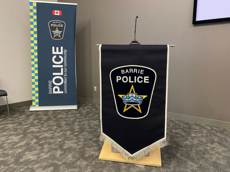 Police investigating human remains found near former encampment in Barrie, Ont.
