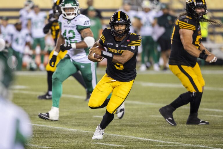 Canadian QB Tre Ford to start when Hamilton Tiger-Cats visit Toronto Argonauts